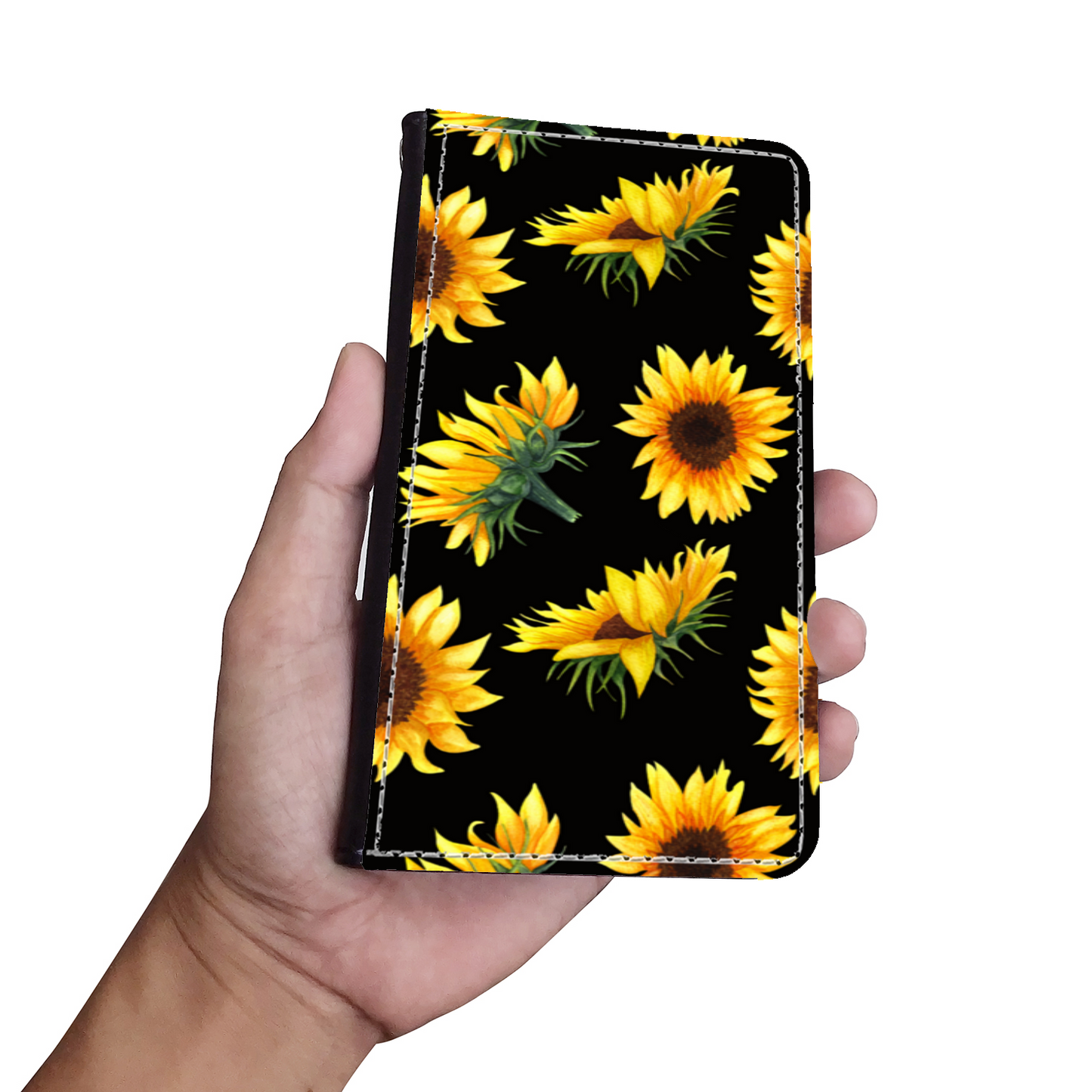 Summer Sunflowers-Black
