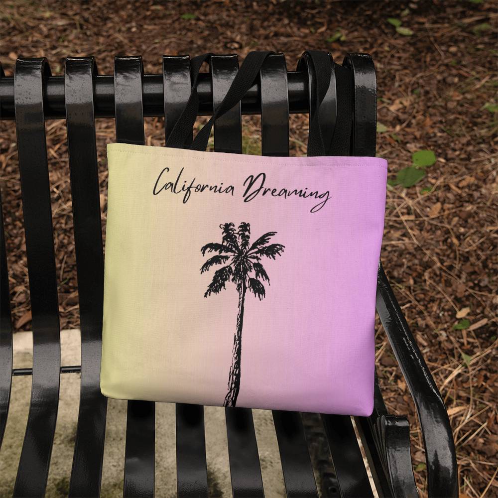 California Dreaming Palm Tote