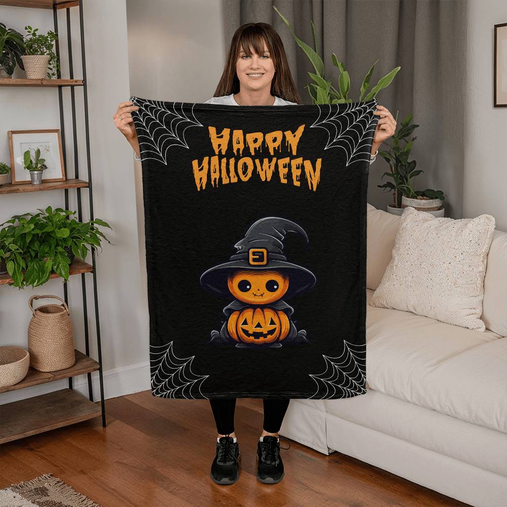 Happy Halloween Fleece Blanket